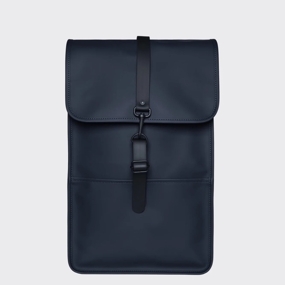 BRAND NEW with TAGS, Waterproof RAINS Navy Blue Unisex Backpack Bag - Picture 1 of 4
